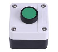 Bouton-poussoir Vert Résistant aux Intempéries, Bouton-poussoir, Dispositif de Commande à un Bouton, pour Ouvre-porte de Garage à Entraînement (Bouton monté en saillie)