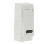 Bouton Poussoir À Voyant Saillie Étroit Complet Blanc blanc G