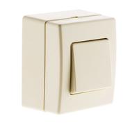 Zenitech Bouton Poussoir 10A - Beijing - Blanc