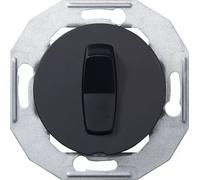 Bouton Renova avec interrupteur, noir - Bouton-poussoir à commutation 1, noir WDE011202