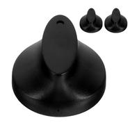 Bouton Rotatif Minuterie Mécanique pour Four et Cuiseur, Lot 3 | Plastique Noir, Contrôle Précis du Temps, Remplacement Fiable pour Cafétéria, Hôtel