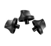Bouton Rotatif Minuterie Mécanique pour Four, Plastique Noir
