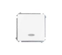 Bouton simple authentique avec Simon Basic BMP1L.01/11