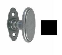 Bouton sur platine Correze BOUVET Fer noir - 12733
