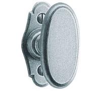 Bouton sur platine Correze BOUVET Fer patiné - 12734
