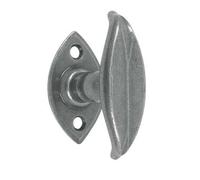 Bouton sur platine LV107 BOUVET Fer patiné cementé - 26072