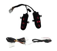 Bouton Volant Multifonction Bouton Pour Jazz Pour Ajustement Pour Civic 2006-2011 Rouge Vert Rétro-éclairage Volant Commande Audio Bouton De Commutation 36770-SNA-A12(RED Switch-2Wire)