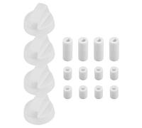 Boutons de cuisinière de four | Boutons de four de rechange | Remplacer 4 | x brûleurs de cuisine | Thermostat -Bouton de poêle | Installation facile pour les cuisines à la maison et au restaurant |
