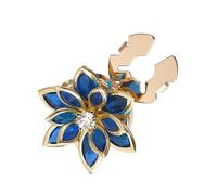 Boutons de manchette réglables en forme de fleur élégante pour chemise | pour petite amie, épouse, amie, sœur, fille, affaires, mariage, fête, voyage, Refer to description, Métal, Pas de pierre