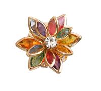 Boutons de manchette réglables en forme de fleur élégante - Pour petite amie, épouse, amie, sœur, fille, affaires, mariage, fête, voyage, Refer to description, Métal, Pas de pierre précieuse