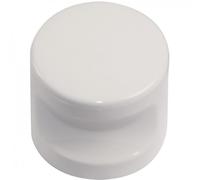 Boutons de meuble couleurs fantaisie 32mm-blanc NORMBAU
