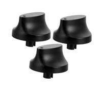 Boutons de Minuterie en Plastique Noir 3 Pièces pour Four | Commande Mécanique, Réglage Précis du Temps, Remplacement Polyvalent Cuisine Maison et Restaurant