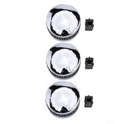 Boutons de pour gril à pour gaz 5.7cm Universels Réutilisables(3pcs) | Diamètre 5.7cm, finition , compatibles pour gaz/électrique, usage répété, durable