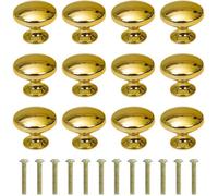 Boutons de Tiroir - NETBOAT - 30mm - Lot de 12 - Aluminium - Finition Brillante