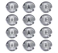 Boutons pour robinet pour gerber 94-445 12 Boutons pour robinet | Compatible pour gerber 94-445, 12 , plastique pour robuste, finition argentée, style moderne