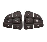 Boutons Volant Voiture Compatible Avec Benz Pour W205 C220 2015 2016 2017 2018 2019 2020 2021 Couvercle Boutons Commande Multifonctions Pour Volant Voiture