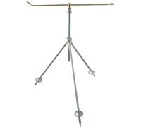 Arroseur rotatif sur trépied mâle 15x21, hauteur réglable 70 à 110 cm, jet réglable