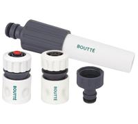 Boutté 0881734 AQL115 Kit d'arrosage Complet plastique lance automatique tuyau ø 15