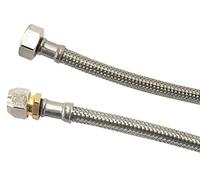 Boutté 1122850 FJ1015 Flexible sanitaire instantané femelle 15 x 21 tube ø 10 longueur 300 mm DN8