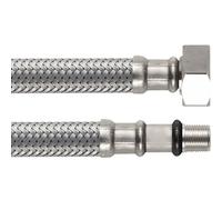 Boutté 1164805 FRS1012L Flexible pour mitigeur/mélangeur mâle 10 x 100 femelle 12 x 17 longueur 350 mm DN8
