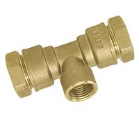 Boutté 2136566 SETM32 Te laiton pour tuyau polyéthylène femelle 26 x 34 tuyau ø 32