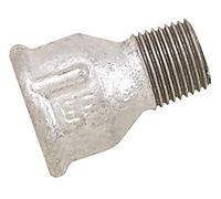Boutté 2137846 190FF Mamelon fer galvanisé réduit femelle 20 x 27 mâle 15 x 21