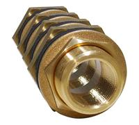 Boutté 2147517 TC20 Traversée de cuve laiton mâle 20 x 27 (Lot de 4)