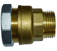 Boutté 2148774 SEM21 Raccord laiton pour tuyau polyéthylène Série fer mâle 15 x 21 tuyau ø 21