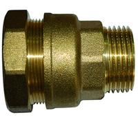 Boutté 2148798 SEM34 Raccord laiton pour tuyau polyéthylène Série fer mâle 26 x 34 tuyau ø 34