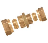 Boutté 3117113 Raccord bicône laiton réduit Tube Ø14-12