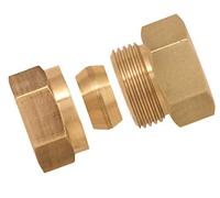 Boutté 3139740 Raccord bicône laiton femelle 20x27 Tube Ø18