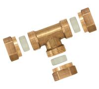 Boutté 3140784 Té laiton bague delrin Tube Ø16