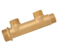 Boutté 3154163 N20515 Collecteur laiton mâle 20 x 27 avec 5 sorties mâle 15 x 21