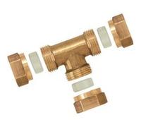 Boutté 3157331 Té laiton bague delrin Tube Ø12 G