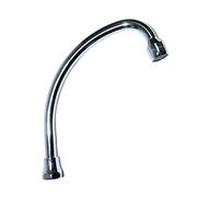 Boutté 3179128 BEC15150 Bec de robinet col de cygne femelle 15 x 21 ø 14 longueur 150 mm