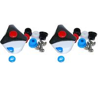 Boutté 3179517 CABS Croisillon de robinet ABS avec kit de fixation (Lot de 2)