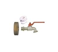 Boutté 8174838 R1000L-KIT-R15 Kit d'adaptateur de cuve 1000 L ø 60 avec Robinet 1/4 tour 15 x 21 Nez 20 x 27 G