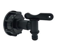 BOUTTE Adaptateur en plastique - Cuve 1000 L - Ø60 - Robinet plastique rapide