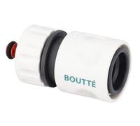 Raccord automatique rapide tuyau d'arrosage Aqua Stop D19mm Boutte
