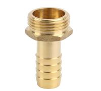 Boutté - Embout laiton mâle M15x21 cannelé pour tuyau Ø15 - Raccord arrosage et plomberie