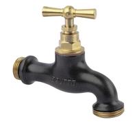 Boutté Kit Robinet de jardin et applique, Teck