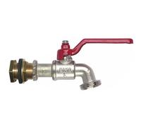 Boutte Kit traversée de cuve avec robinet - Laiton