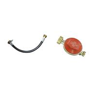 Boutté Lyre souple NF butane-propane écrou 20 x 150 longueur 70 cm & COMAP Détendeur gaz propane à sécurité fileté - NF - 37 mbar - 1,5 kg/h - S650998