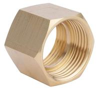 Manchon double femelle égal 270 AB avec butée - 26x34 (1") - laiton