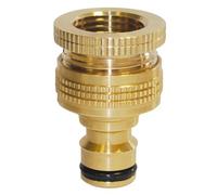 Boutté - Nez de robinet automatique laiton femelle 20x27 avec réduction 15x21 - Raccord rapide universel