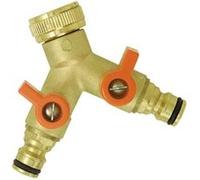 Nez de robinet automatique laiton 2 sorties Boutté