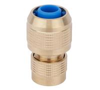 Boutté - Raccord rapide laiton RA19 Ø19 mm 6 billes Aquastop Bleu