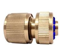 Boutté – Raccord rapide 3 billes 18800 – Laiton/ABS Ø15 mm (compatible 1/2") Bleu Aquastop ECO