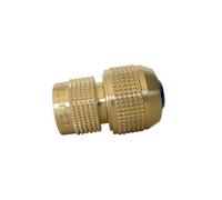Boutté - Raccord rapide laiton RA19 Ø19 mm 6 billes Aquastop Bleu
