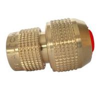 Boutté Raccord rapide Aqua Stop 6 billes automatique laiton Ø19 mm rouge